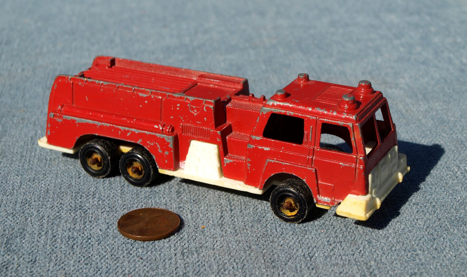 Vintage Tootsietoy / Tootsie Toy Fire Truck Die Cast Metal Toy Etsy