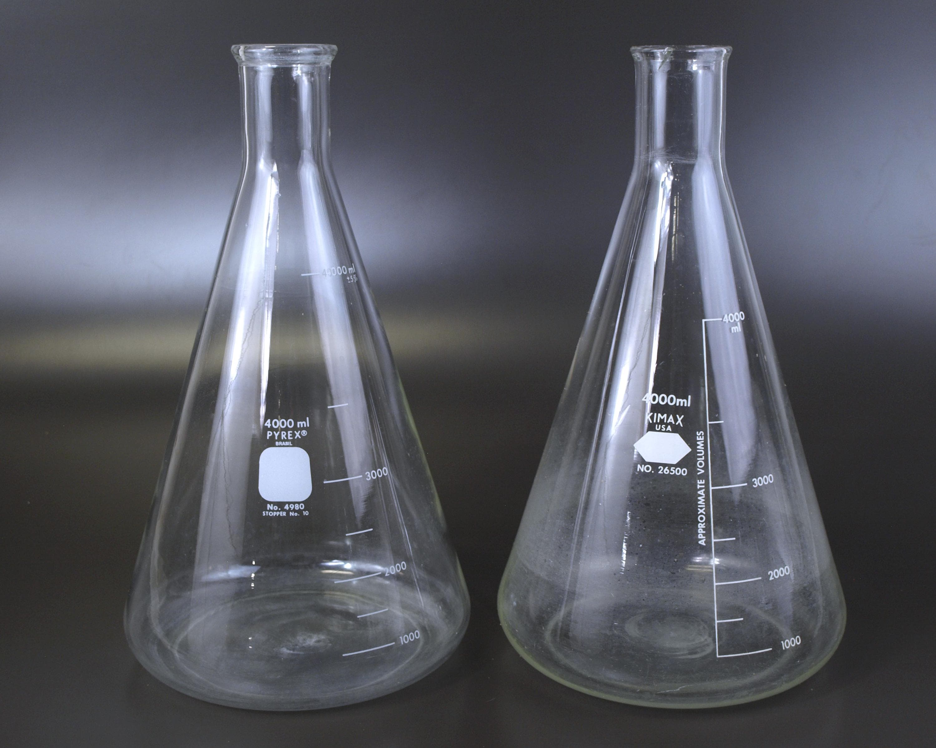 Produktbild von Karter Scientific Erlenmeyerkolben-Set – 3 Stück, 50/150/250 Ml, Borosilikatglas 3.3 – Robust, Inert, Für Labor & Hobby