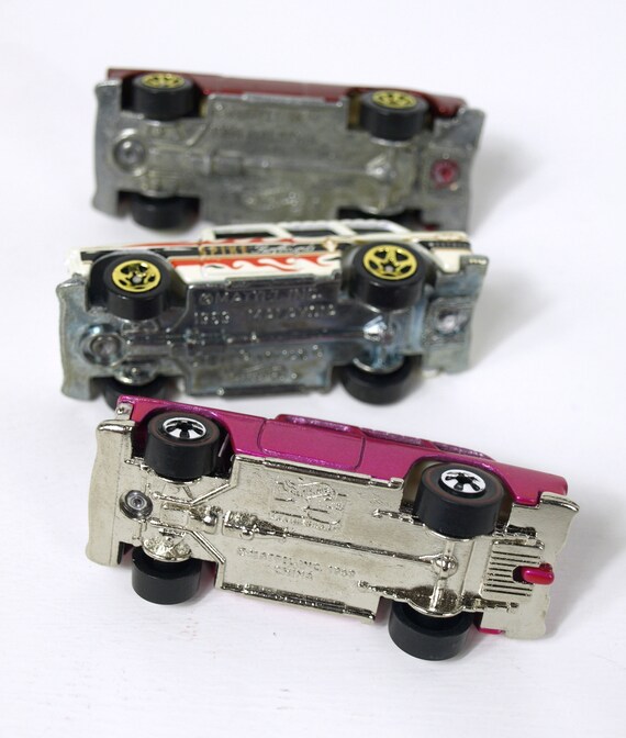 Vintage Hot Wheels Chevy Nomad Collection, 3 Cars: 1969 Candy Red