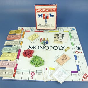 Monopoly 1935 - Etsy 日本
