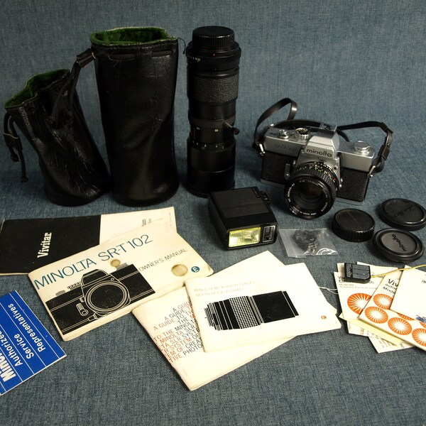 Vivitar Flash Manual Etsy