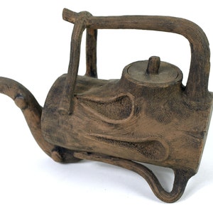 Fine Art Clay Teekanne - unsigniert, nummeriert &quot;327 781&quot; - wunderschön & einzigartig - sehr guter Zustand.&quot;