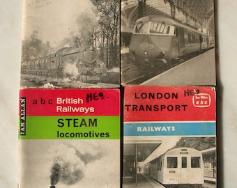 Lokomotiven Taschenbücher (4) – abc British Eisenbahn Dampflokomotiven, Dieseltriebzug 1963, London Transport Eisenbahn