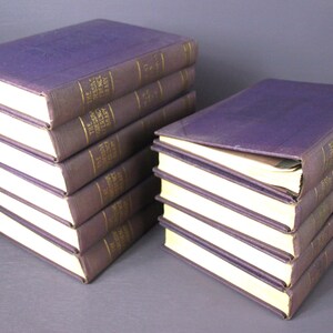 The Progressive Reference Library 1933 Book Set Encyclopedia with 11 Volumes - Bernhart P. Holst Editor - Holst Publishing Co - VG+ Complete image 4
