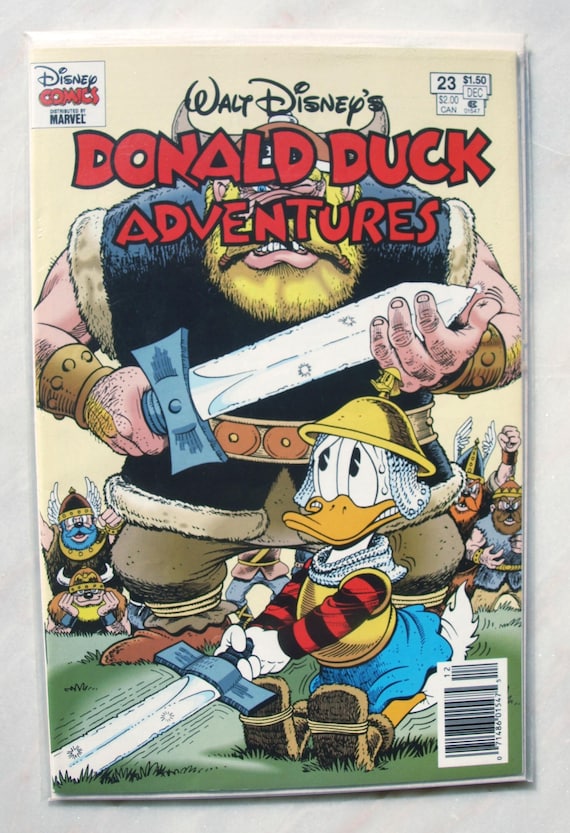 Rare Walt Disney's Donald Duck Adventures No. 23 December 1993