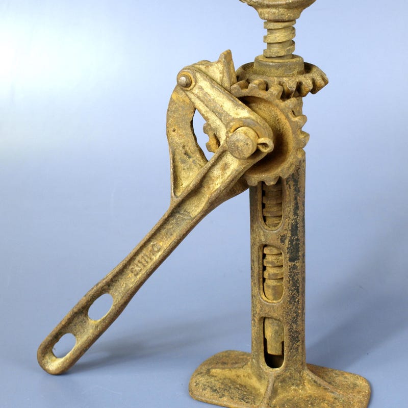 Antique Car Jack - Etsy