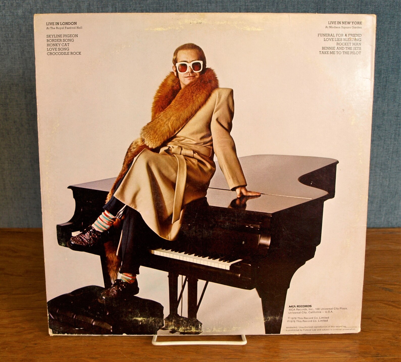 Elton John Here and There 1976 Vinyl LP Album MCA2197 With Etsy