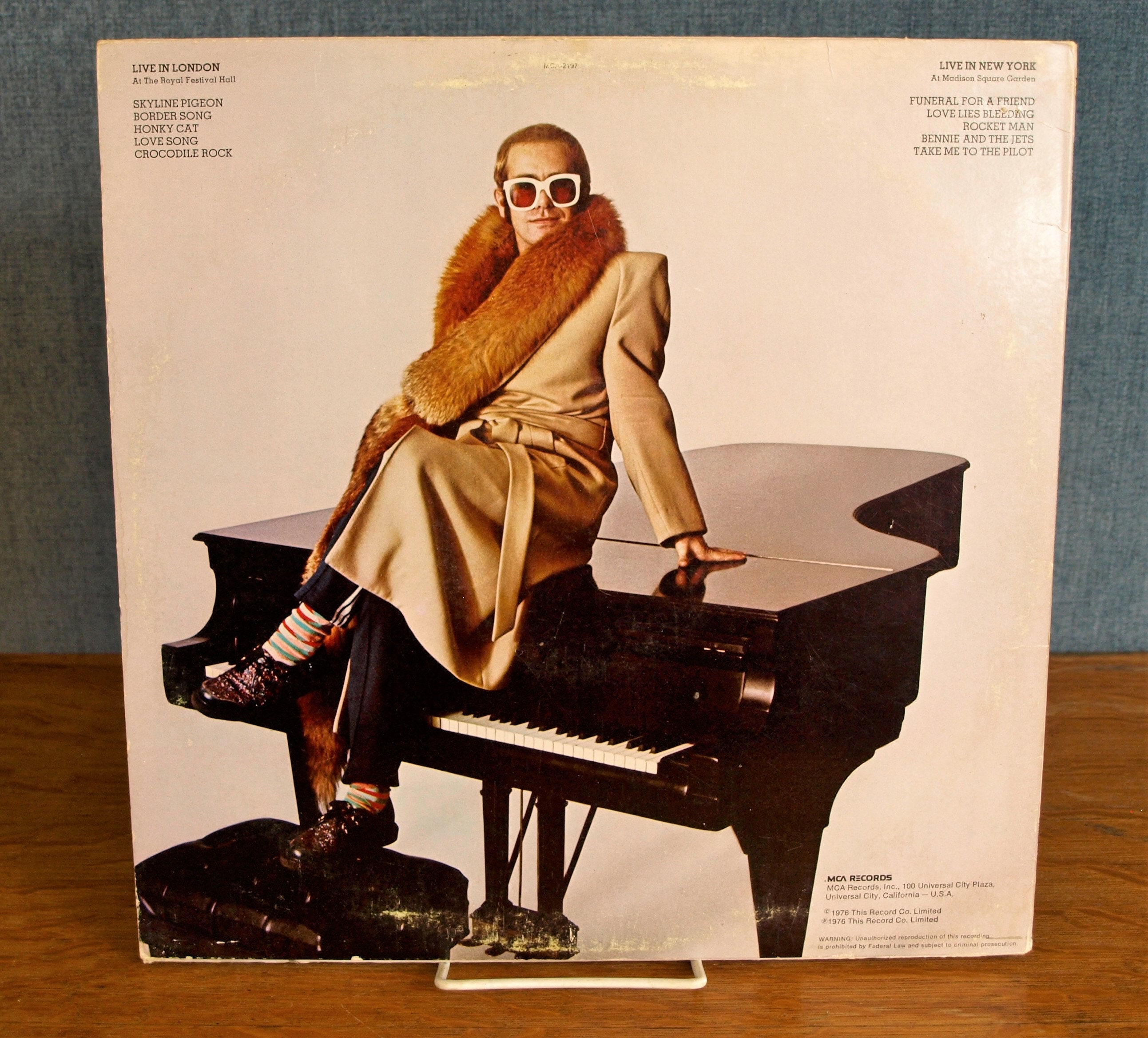 Elton John Here and There 1976 Vinyl LP Album MCA2197 with Etsy
