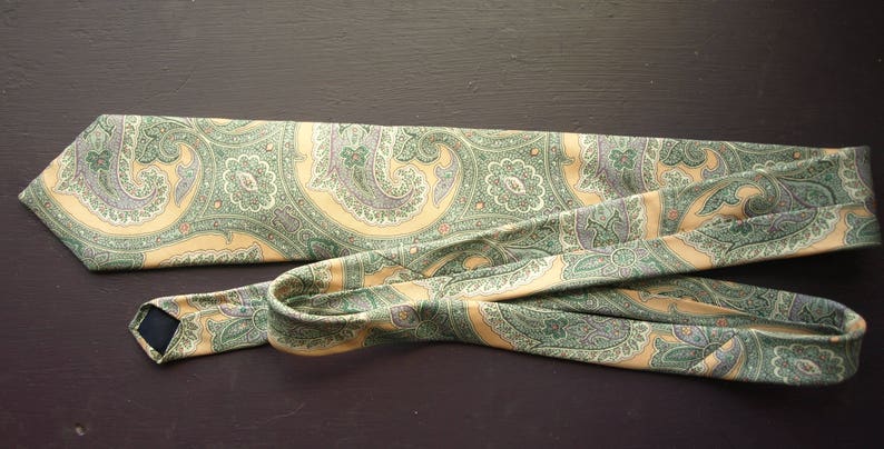 Strathmore All Silk Paisley Tie