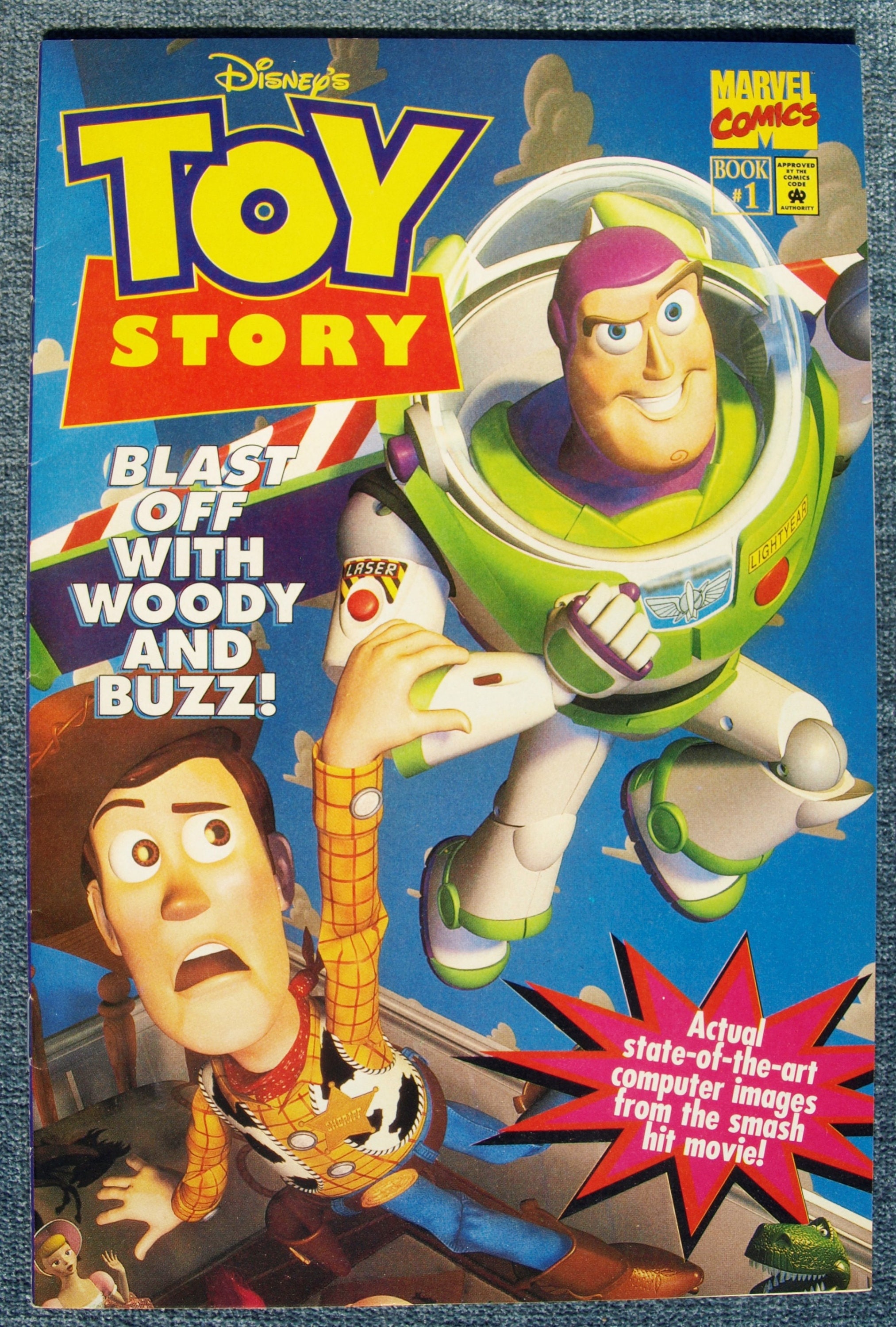 Disney's Toy Story Storybook HB Book 1996 1st Ed 11.5X8.5