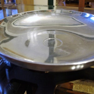 Silver Finish Vera Wang Serving / Hors D’oeuvres / Appetizers Tray / Plate / Platter 14” diameter