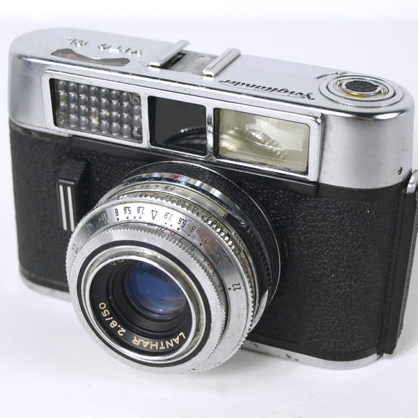 Vintage Voigtländer 35mm Vito CL Camera w/ Lanthar 2.8/50 Lens, Circa 1960's - Made in Germany - Good+ condition