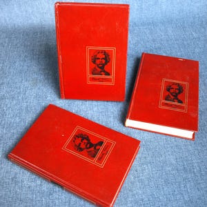The Works of Mark Twain Greystone Definitive Edition Book Set 1922 HC - Tom Sawyer, Prince and Pauper & Yankee in King Arthur&#39;s Court