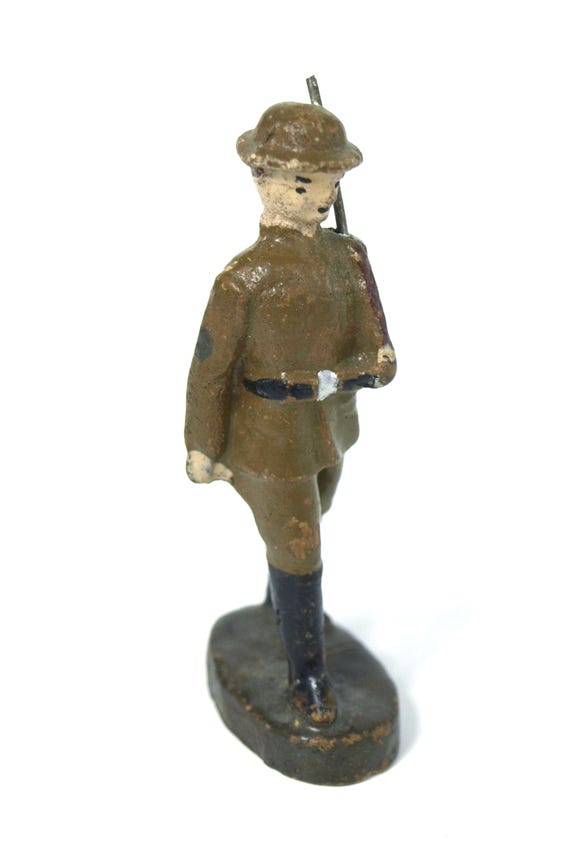 German Infantry Soldiers of WW1 of the  WW1 Elastolin TOY SOLDIERS display picture 1