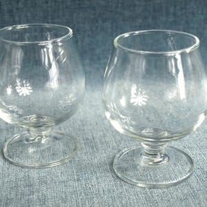 Vintage Mikasa Jamestown pattern Brandy Snifter Glass - lot of 2