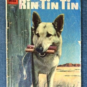 RIN TIN TIN , Nr. 12, Mar-Apr, 1956 - Dell Verlag Co. - Rin Tin Tin Comic-Buch - Fairer Zustand - Lesekopie