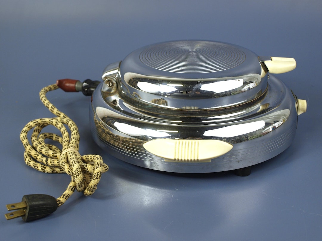 ワッフルメーカー　General Electric USA ヴィンテージ Vintage General Electric GE Waffle Maker Model 129W9 Art Deco