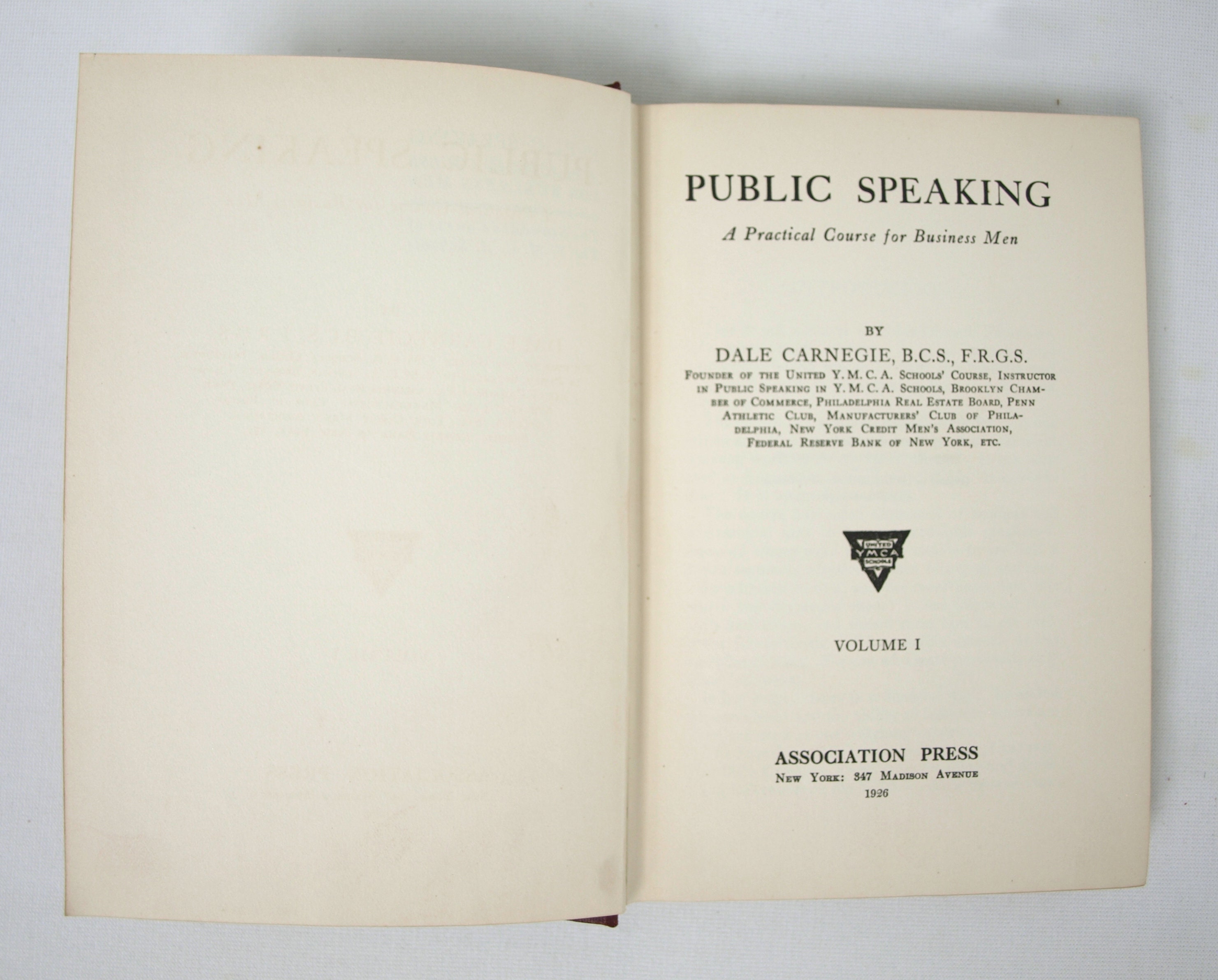 Vintage Book public Speaking A Practical Course for - Etsy