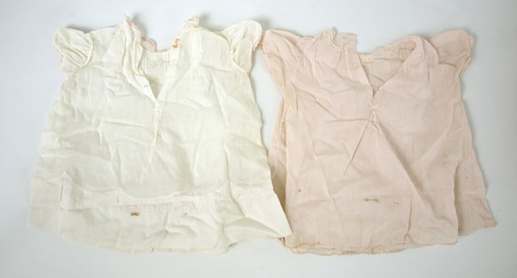 Vintage Delicately Detailed Baby Dresses, Circa 1… - image 2