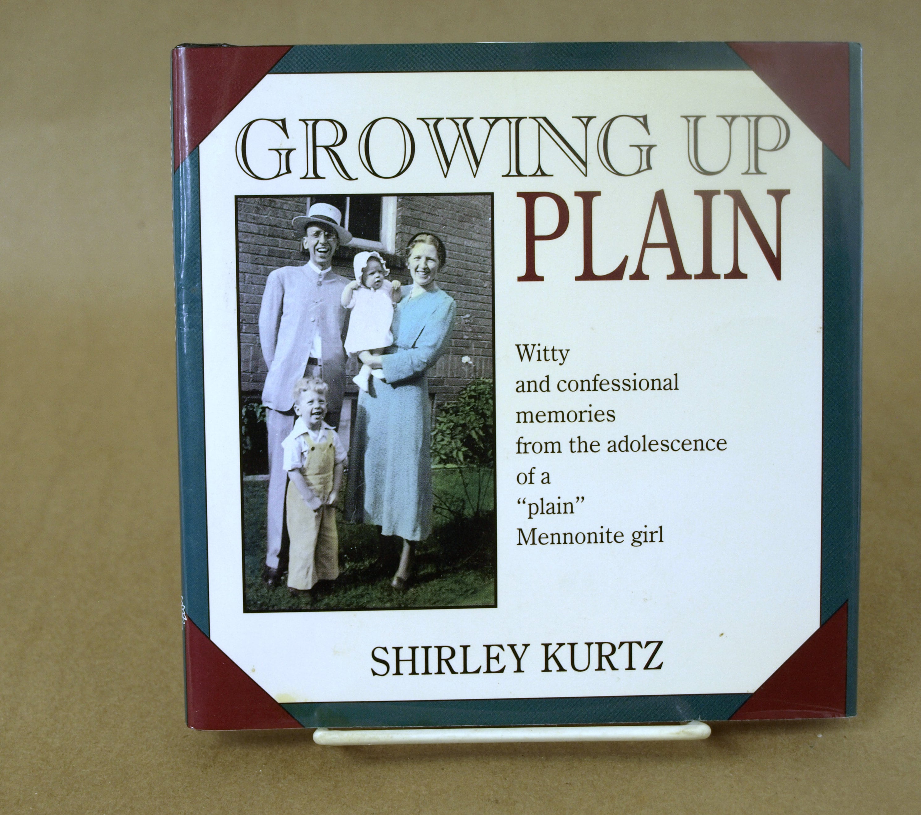 Growing up Plain by Shirley Kurtz Vintage Book by Good Books, 1994