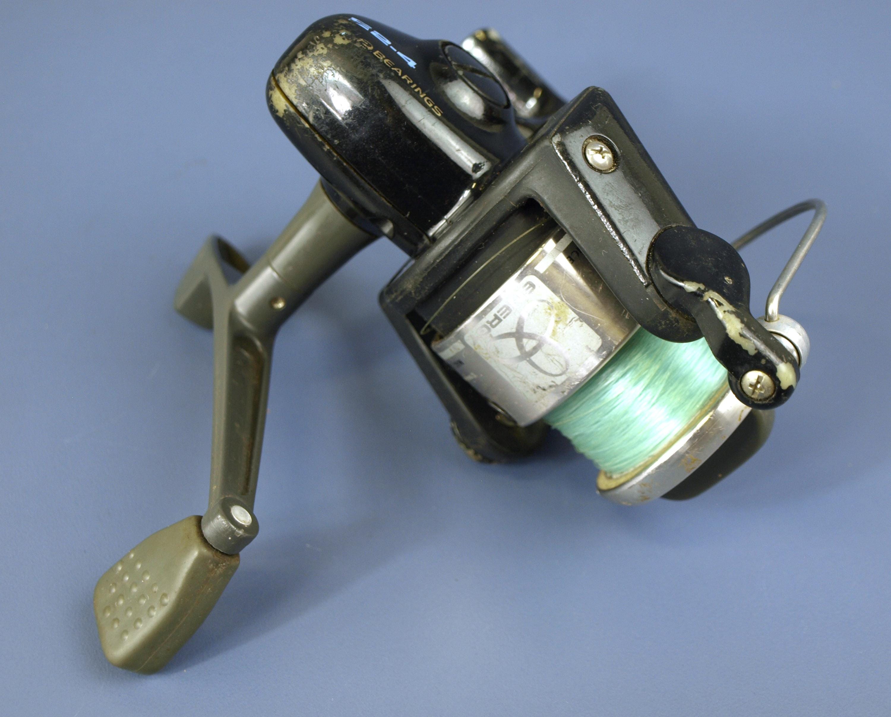 Moulinet De Pêche Vintage Zebco Modèle 202 - États-Unis - En état De Marche