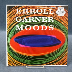 Vintage LP - Erroll Garner, &quot;Moods&quot; - Mercury Records, Wing MGW 12134 - the Great Jazz Pianist - Record & Cover in Near Mint condition