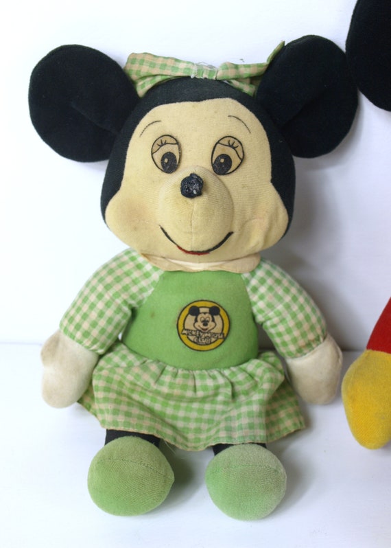 Vintage 1970's Knickerbocker Walt Disney Mickey Mouse Club Mickey