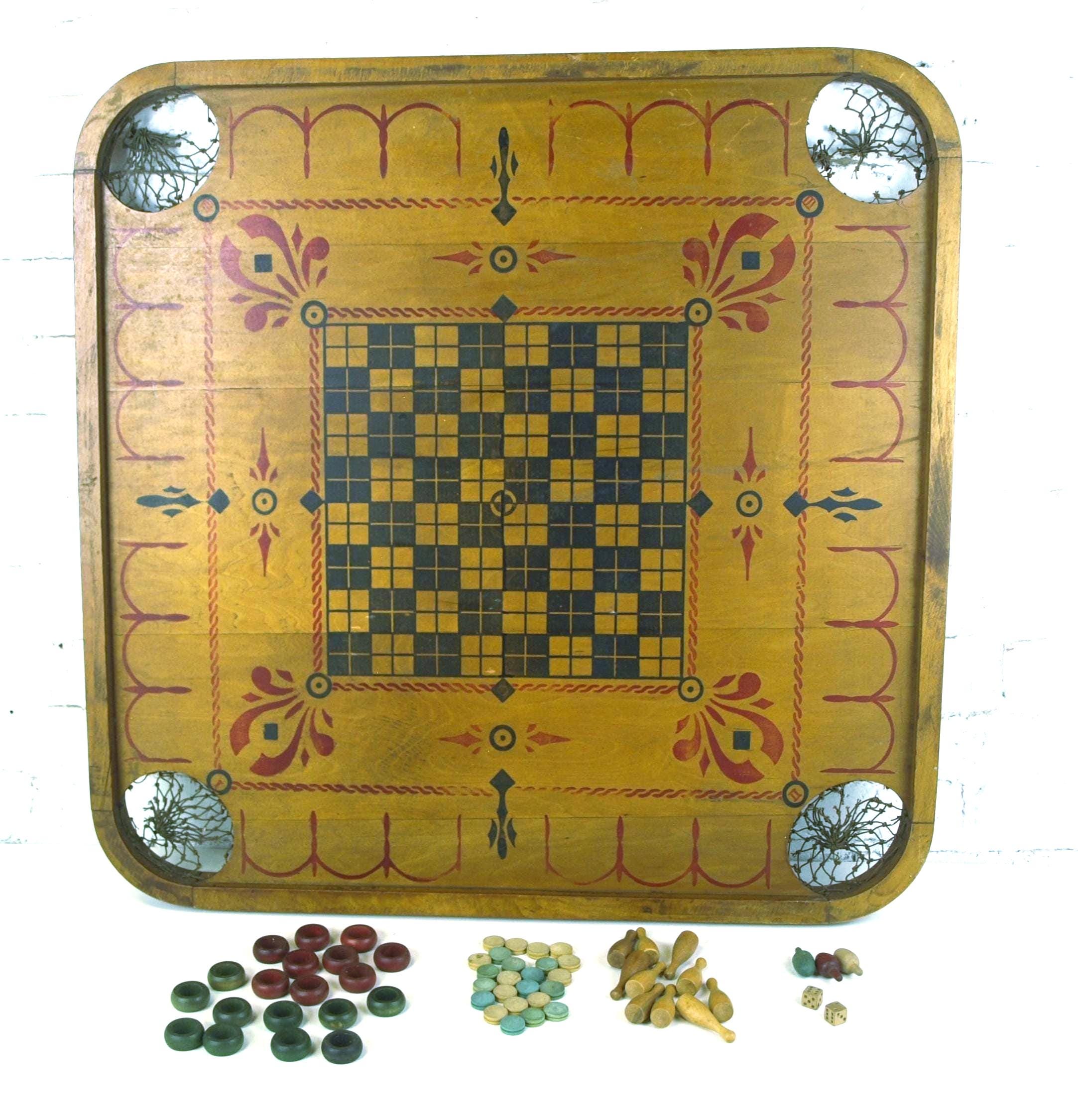 Carrom Game Board Vintagenull
