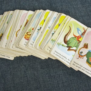 Vintage SNAP-Kartenspiel von Withman Edition, circa 1950's - Karten und Anleitung - Ohne Box - Guter Zustand