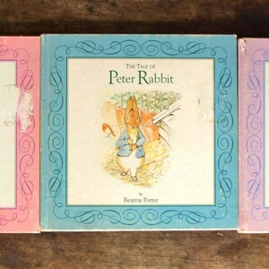 The Tale of Benjamin Bunny, Peter Rabbit and Jemima Puddle Duck by Beatrix Potter HC Children’s Books 1993