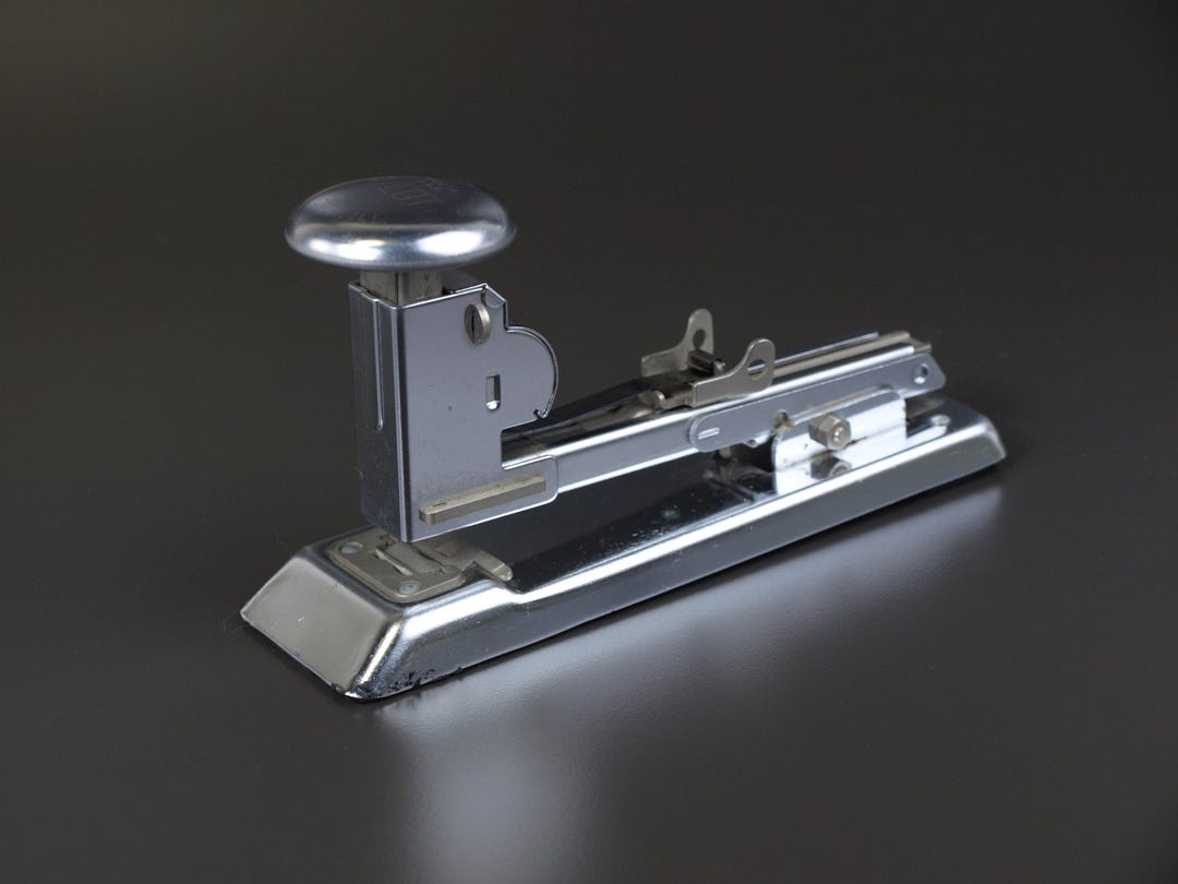 Stapler Pilot Vintage ACE Fastener Corp Pilot Model No. 404 Stapler Retro Office ...