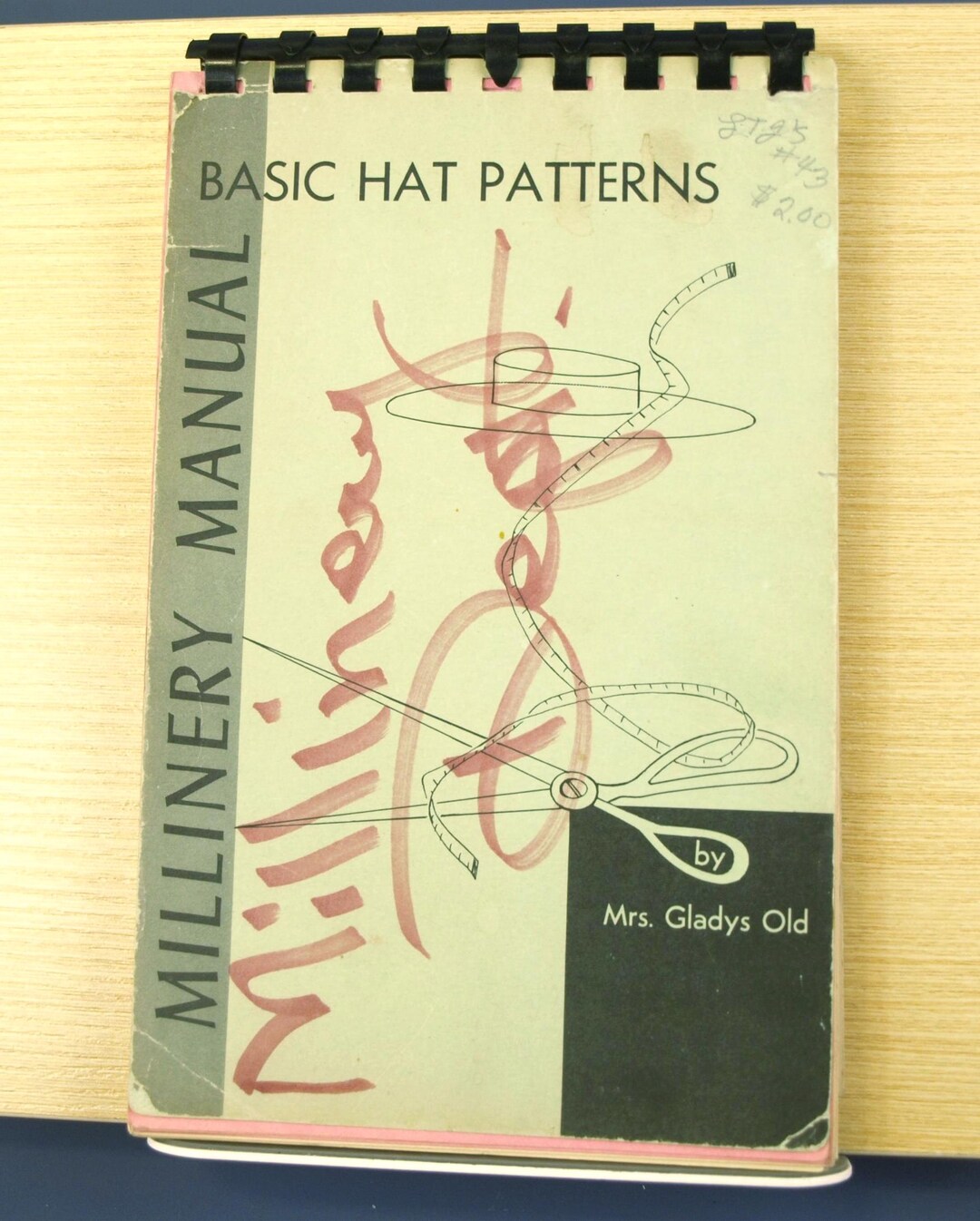 Millinery Manual No. 1: Basic Hat Patterns by Gladys L. Old, Instructor ...