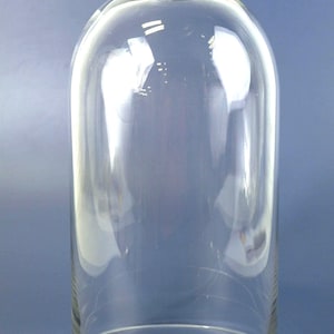 Large Antique Hand Blown Clear Glass Cloche Dome - SOLD SEPARATELY