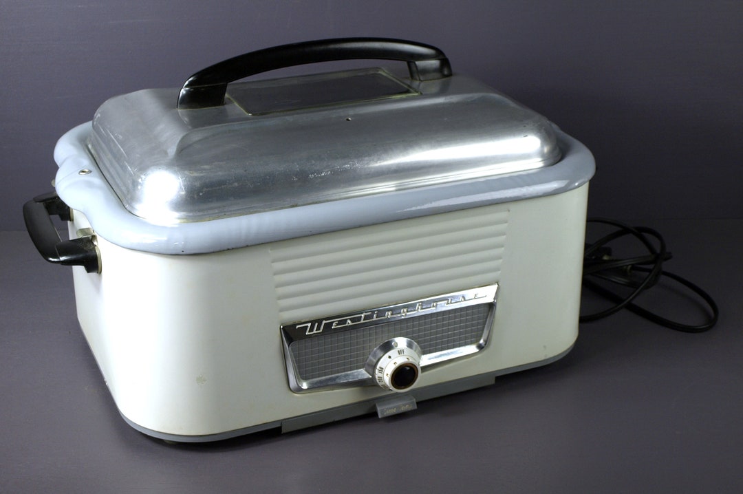 Vintage Westinghouse Electric Roaster Oven, Circa 1950