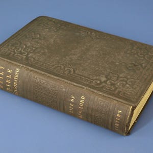 Tägliche Bibelillustrationen: Originallesungen für ein Jahr sein von John Kitto, D.D. F.S.A. - Robert Carter & Bros., 1857 - HK, kein DJ - Good+