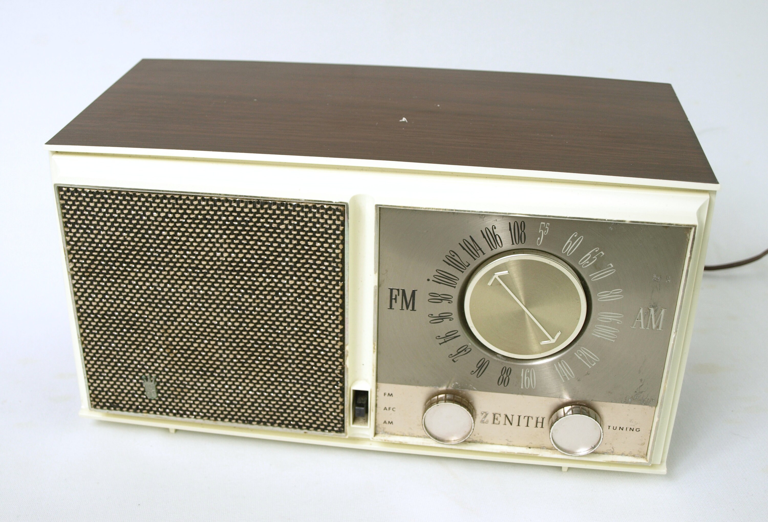ヴィンテージ ゼニス 真空管 AM/FM/AFC ラジオ モデル S-64184 1951