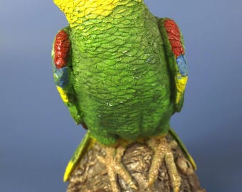 アメリカ製 亀 置物 飾物 USA インテリア Animal Classics Vintage Animal Classics United Design Hand Painted Amazon Parrot