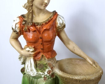 Vintage Universal Statuary Corp - Traditional Irish Youth Statues