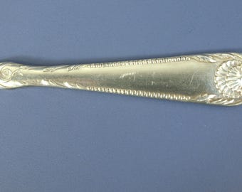 Antique Reed and Barton Silver Plate Clarendon Pattern Scimitar
