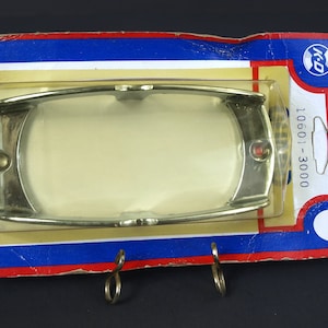 Vintage KD Lamp Co Metal Tail Light / Trailer Guard No. 10601-3000 / 601-43781 / 9179 - Chrome Plated NOS - aka Truck-Lite series 26 stat