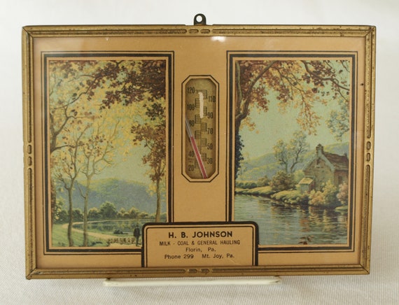 Gilman's Garage Thermometer • Antique Advertising