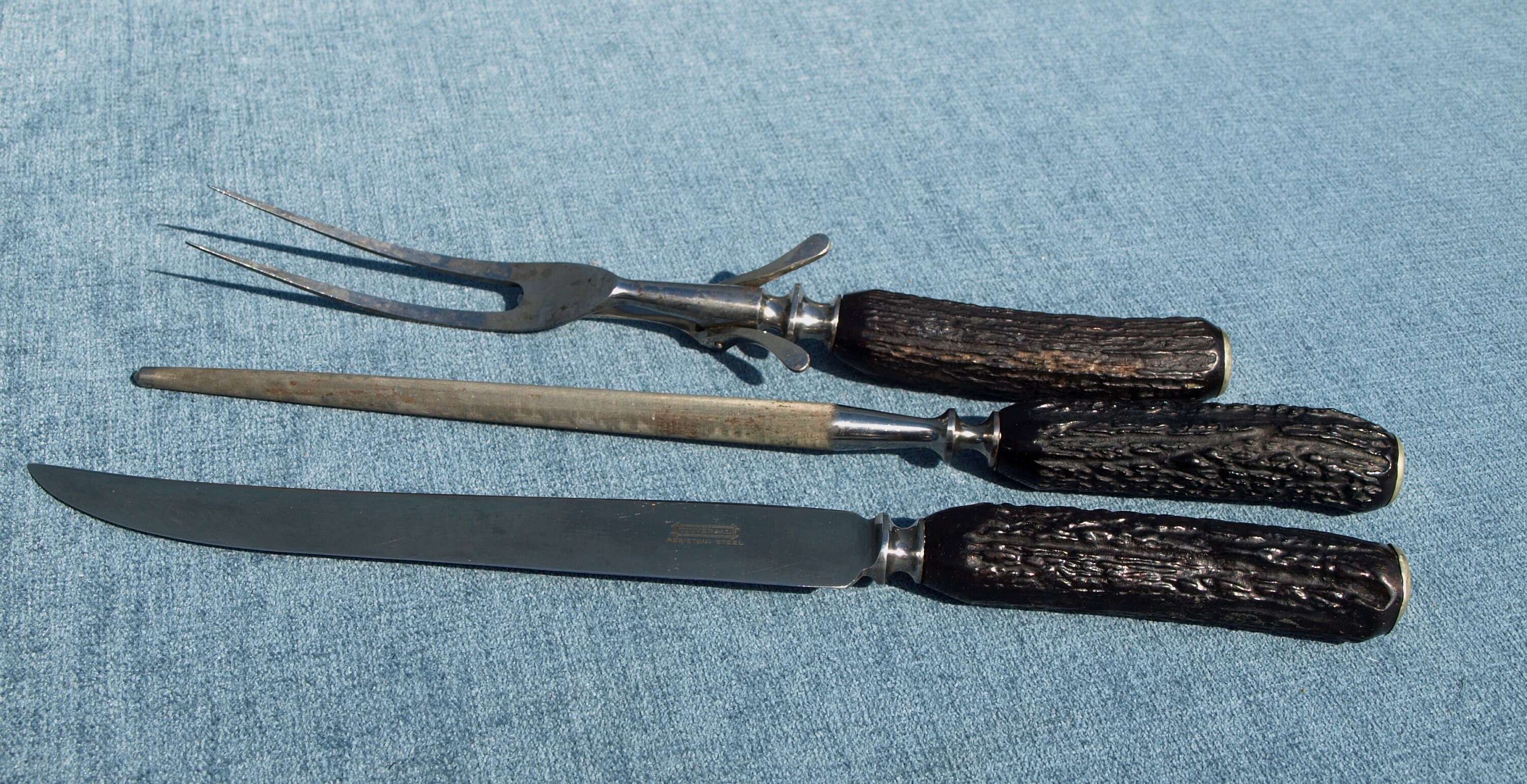 Bone Handle Carving Set for sale Only 2 left at 60