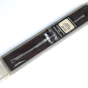 Vintage Voguestrap LM-50W Wrist Watch Band Replacement with Adjustable Length & Gate Hook Ends - NOS in original box - Stainless Steel