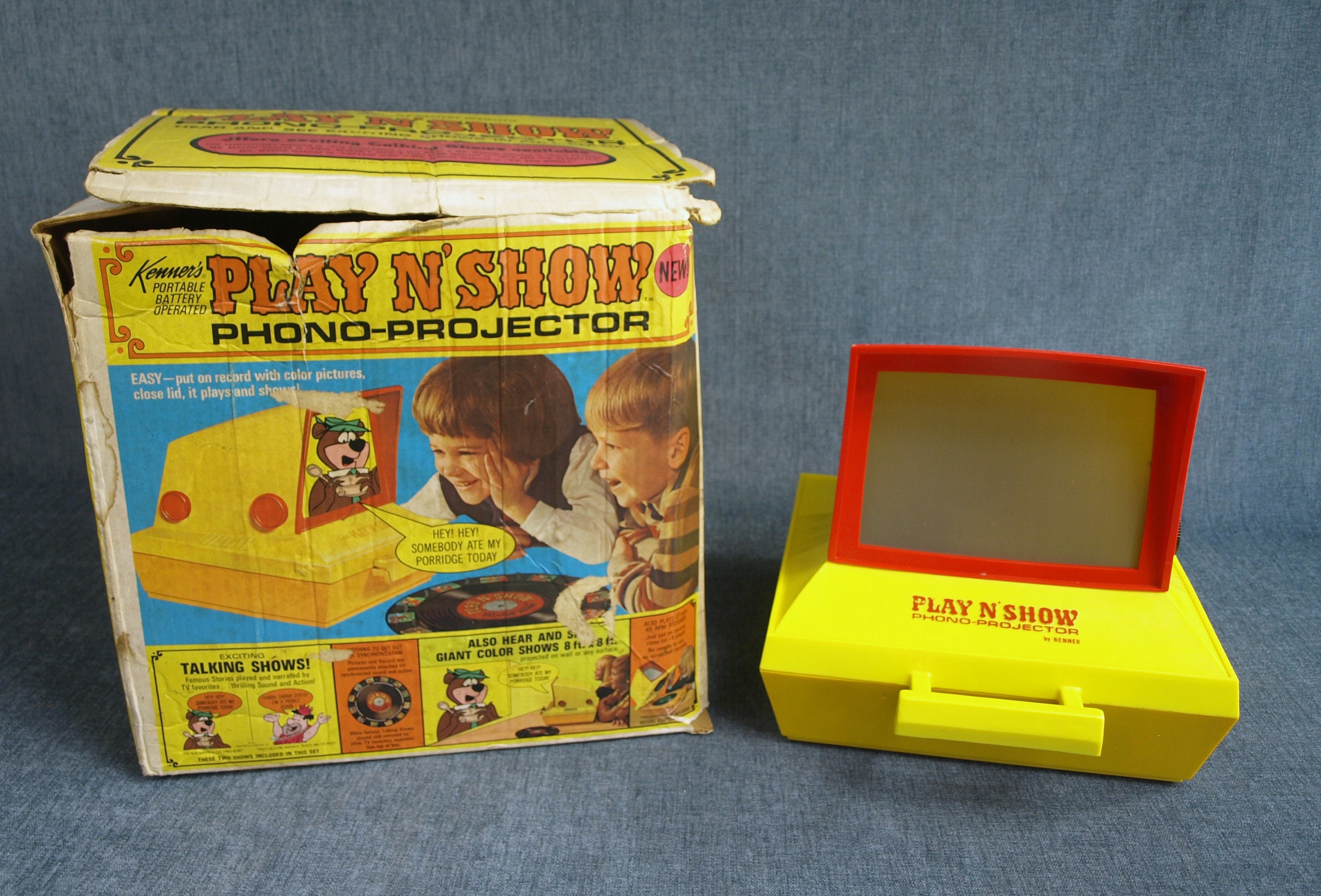 Vintage 1969 Play N Show Phono Projector By Kenner With Etsy