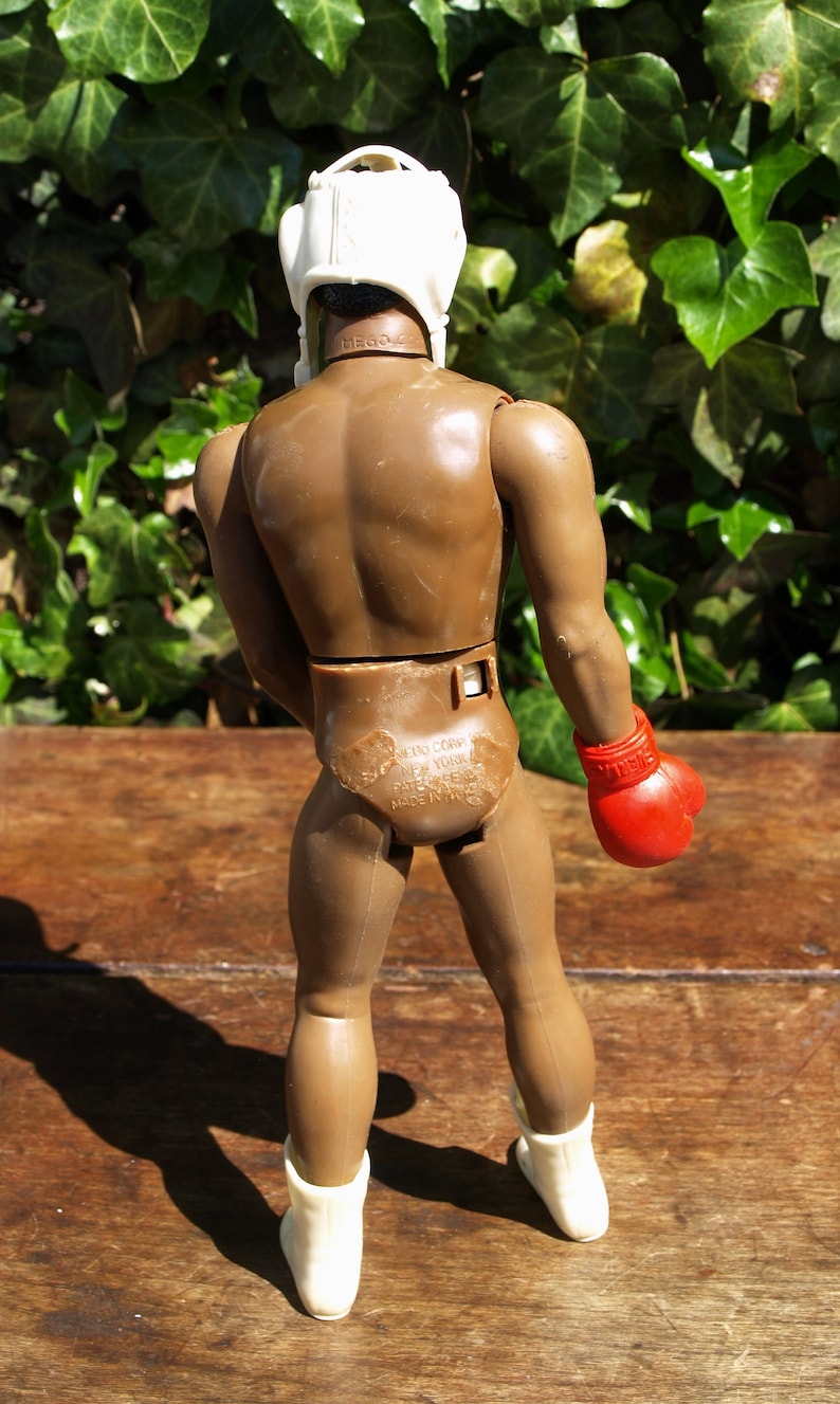 Vintage Mego Corp 1975 Muhammad Ali Boxing Action Figure Doll 10\u201d tall for Parts or Repair