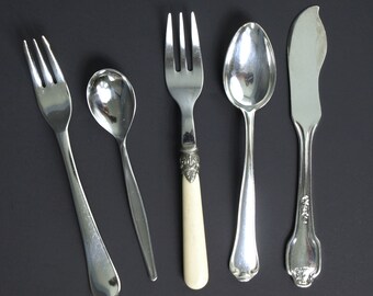 Vintage Flatware - BSF Inox 18/8 Germany Baby Spoon
