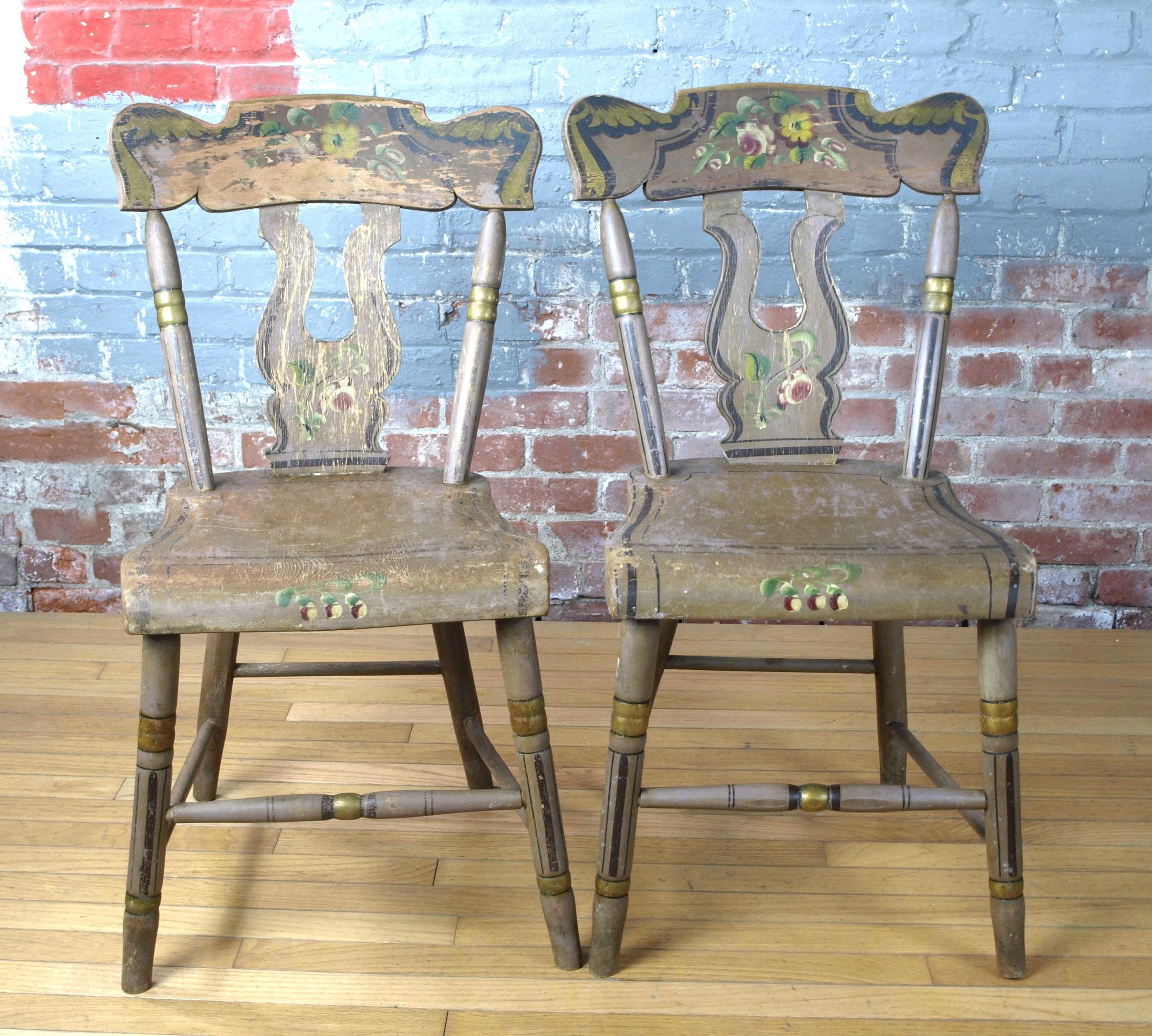 Lyre Back Chair - Etsy