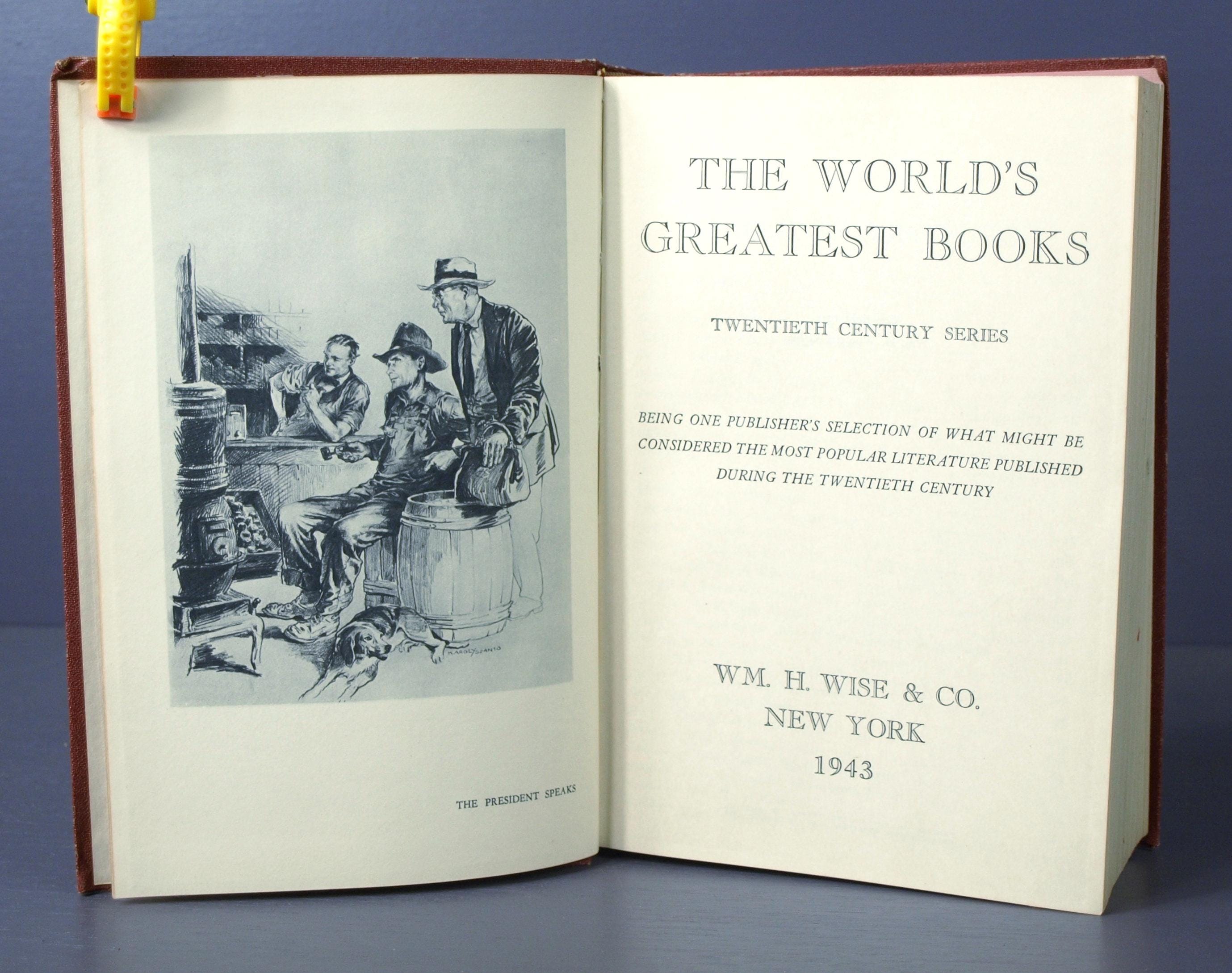 1941年ヴィンテージ「世界の偉大な本 20世紀シリーズ」ハードカバー