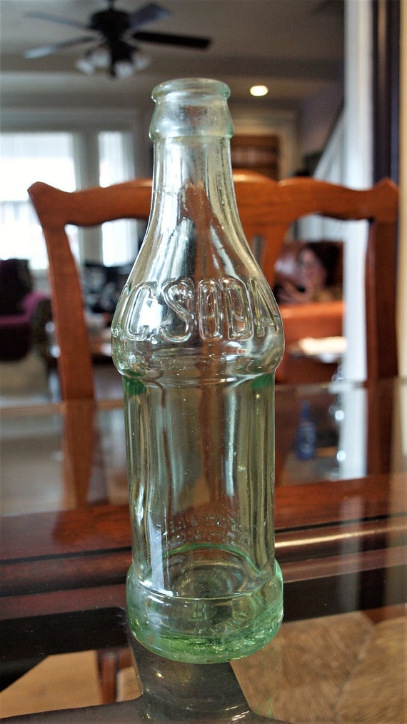 Vintage C.C. Soda Bottle Coca Cola Bottling Co. Lancaster PA Etsy