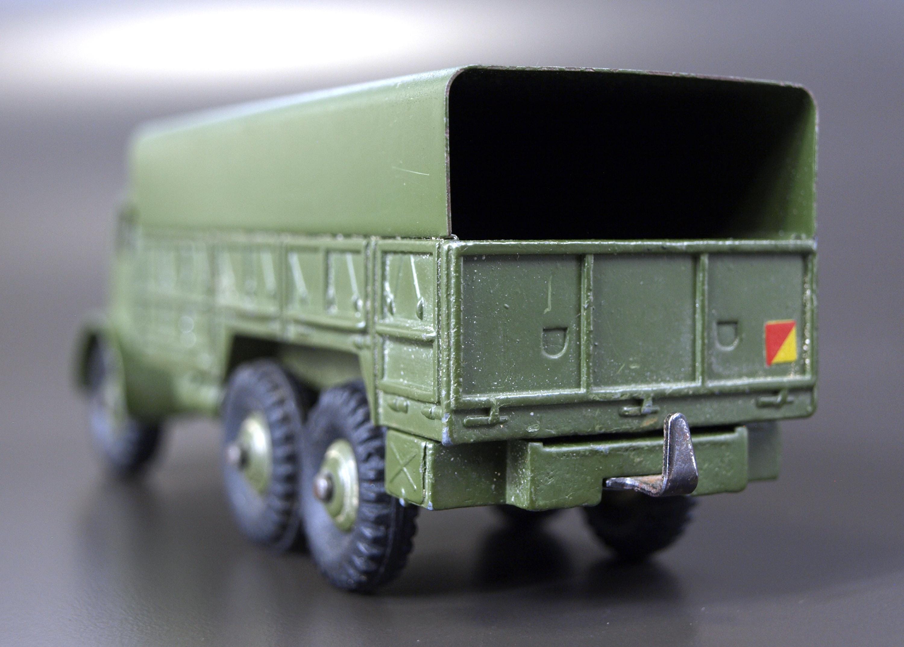 Vintage Dinky Toy 10-ton Army Truck #622 in Original Box, Made in